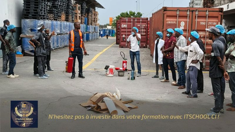 Formation pratique terrain — école ITSchool & Dynamic Group